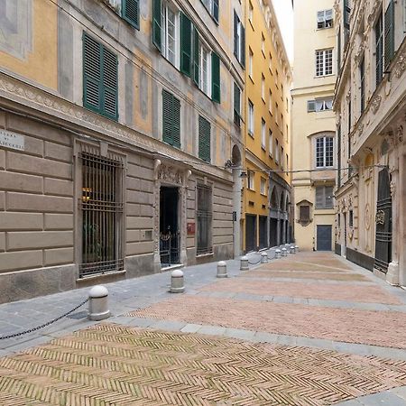 דירות ג'נובה Centro Storico Caruggi 2Min Acquario Pellicceria Superior Loft Palazzo Rolli מראה חיצוני תמונה