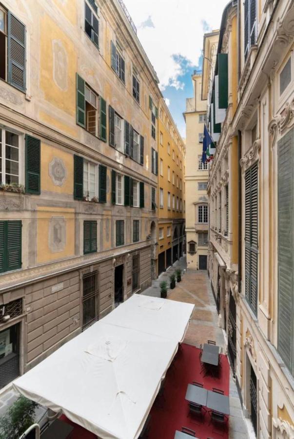 דירות ג'נובה Centro Storico Caruggi 2Min Acquario Pellicceria Superior Loft Palazzo Rolli מראה חיצוני תמונה
