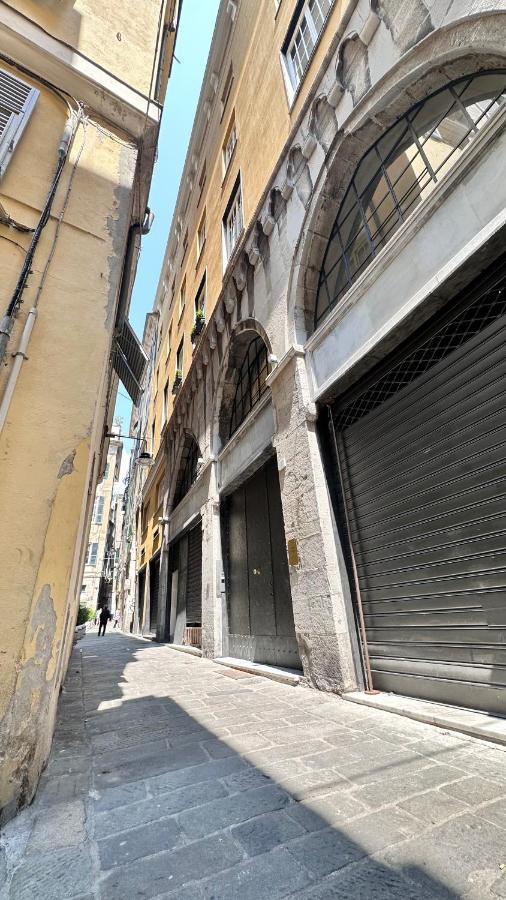 דירות ג'נובה Centro Storico Caruggi 2Min Acquario Pellicceria Superior Loft Palazzo Rolli מראה חיצוני תמונה